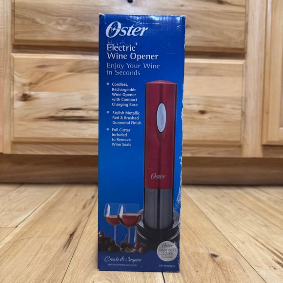 Oster Other - Oster Electric Wine Opener Cordless NWT